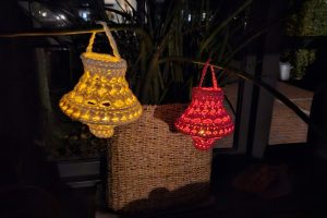 Workshop lampion haken